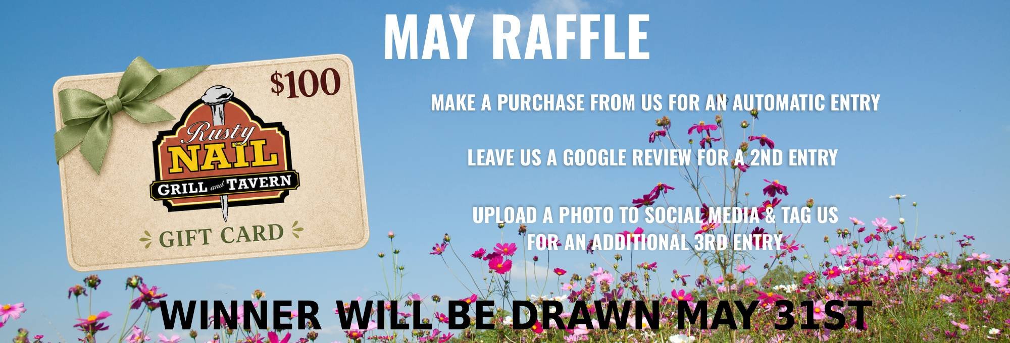 Capitaland Flooring May Raffle!